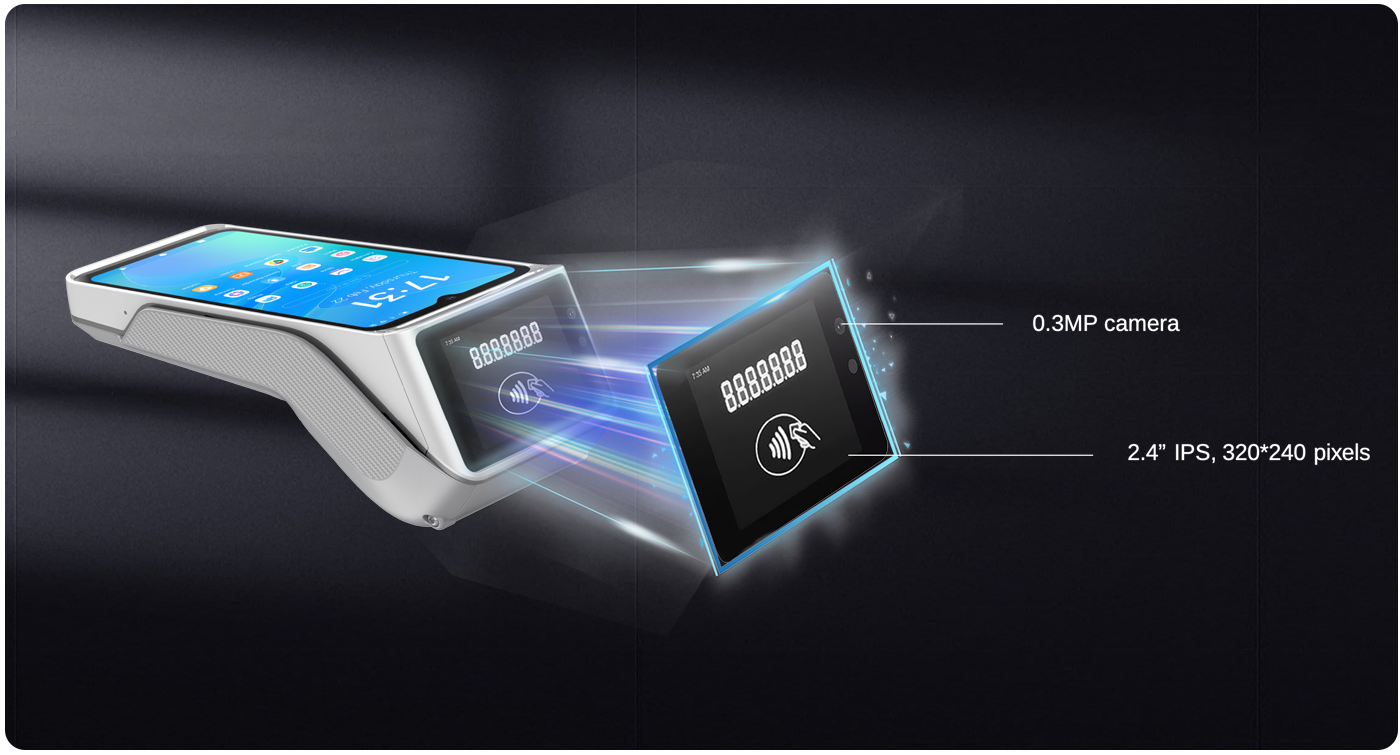 PayTree Next customer-facing secondary display